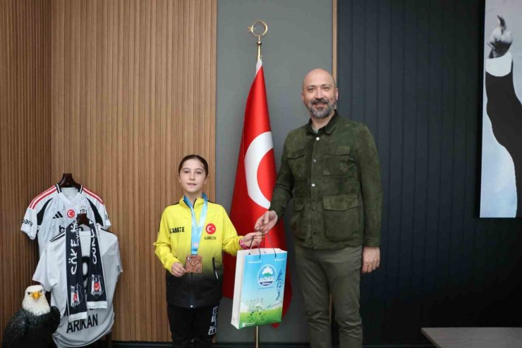 Başkan Arıkan, Milli Sporcu Görecek’i Ağırladı