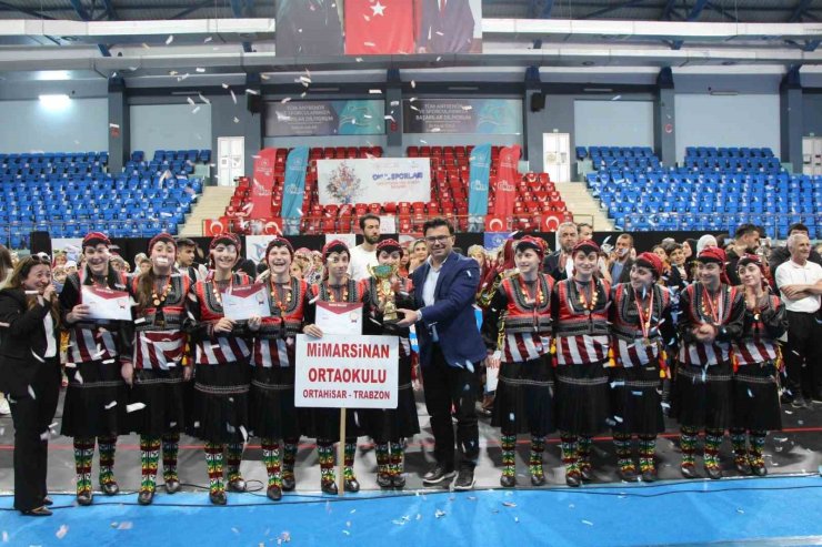 Halk oyunları Türkiye şampiyonası sona erdi