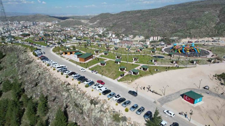 Kahveci Dağı konaklamalı orman parkı ilgi odağı oldu