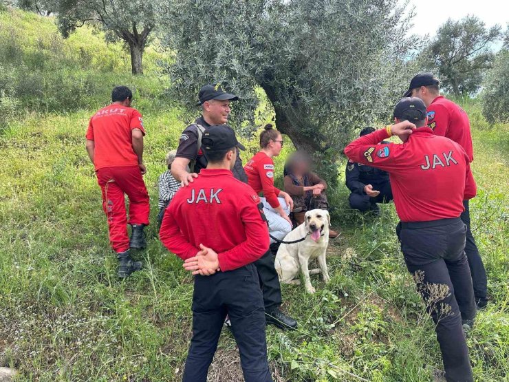 Aydın’da kaybolan kadını JAK ekipleri buldu