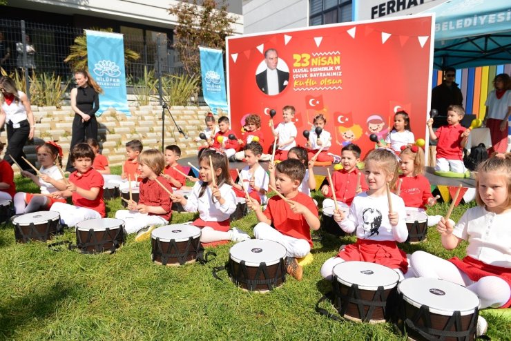 Nilüfer’in kreşlerinde 23 Nisan coşkusu
