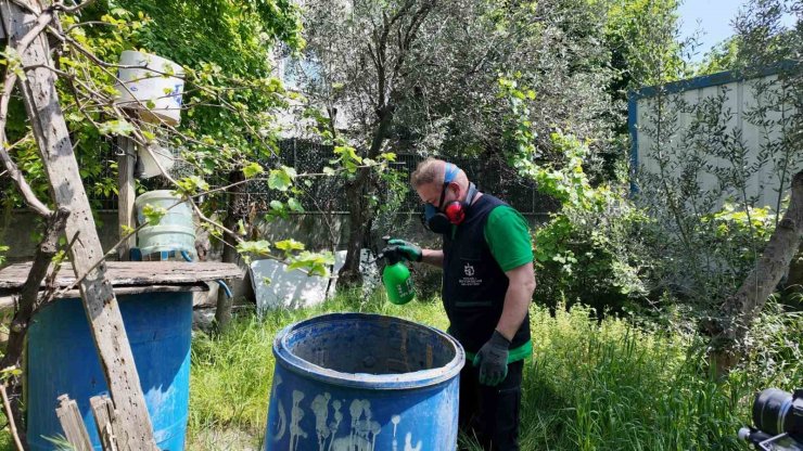 Sivrisineksiz bir yaz için ekipler sahada