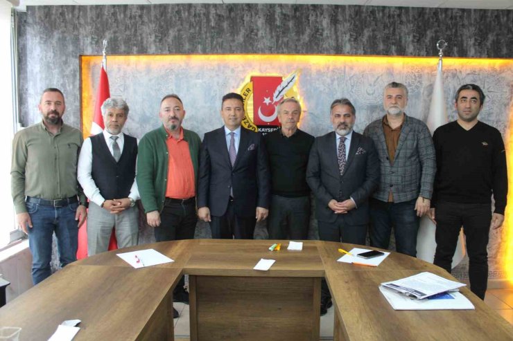 TSYD Kayseri Şubesi’nde başkan Doğan Havur oldu