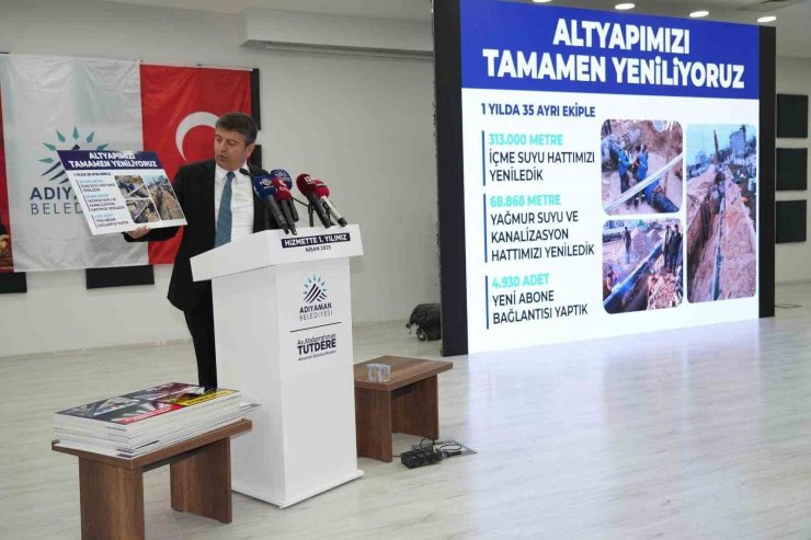 Adıyaman Belediyesi 1. yıl değerlendirme toplantısı yapıldı