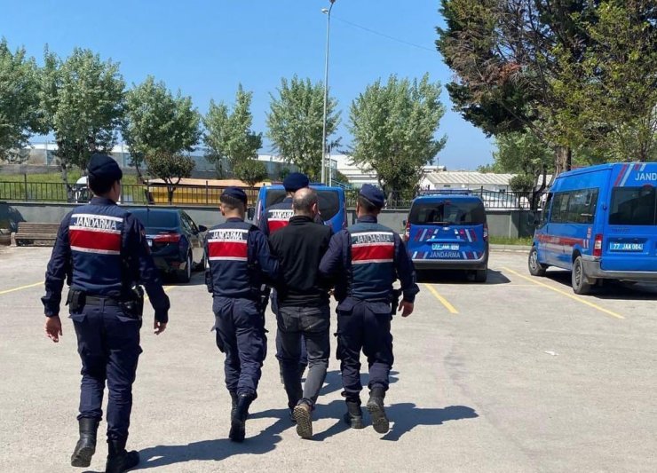 Yalova’da 10 yıl hapis cezası bulunan hükümlü yakalandı