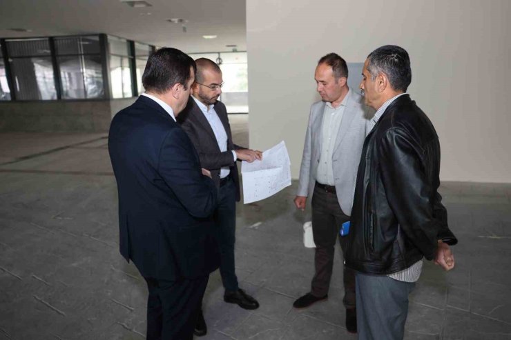 Yenikent Kapalı Pazar Yeri açılış için gün sayıyor