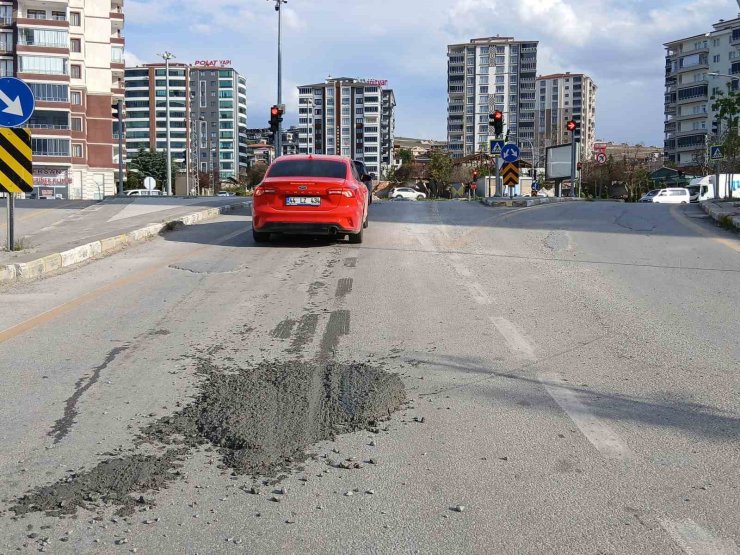 Malatya’da beton mikserleri tehlike saçıyor
