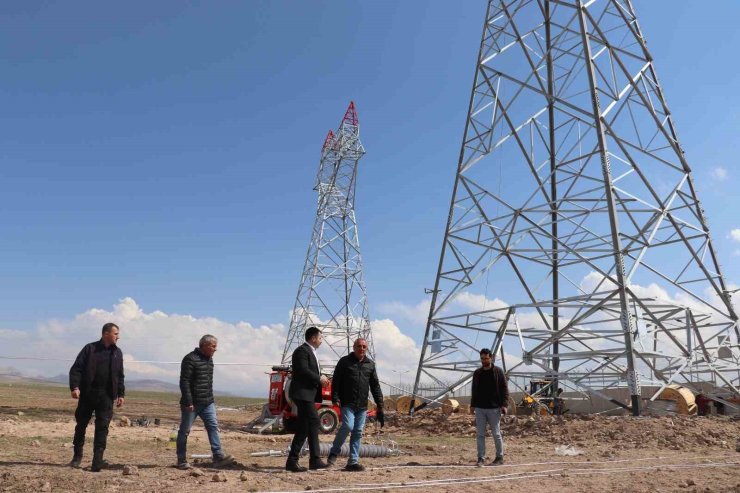 Kaymakam Karali’den trafo merkezine ziyaret