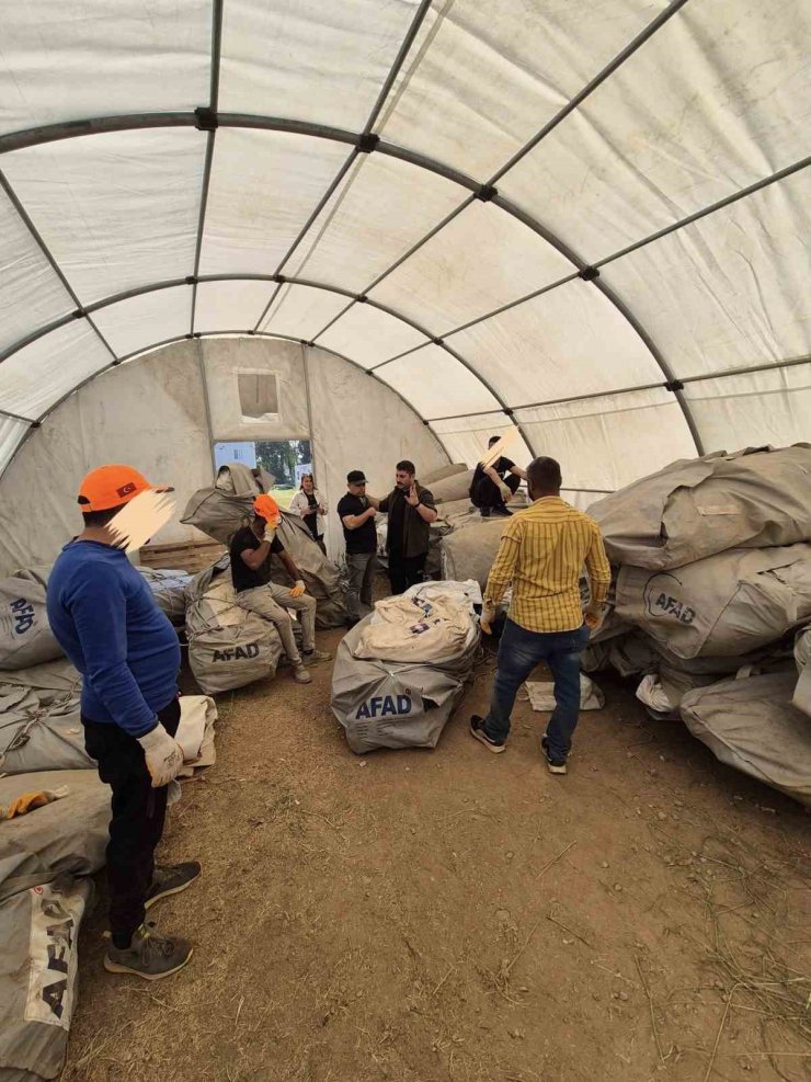 AFAD çadırları muhtemel afetlere hazırlandı