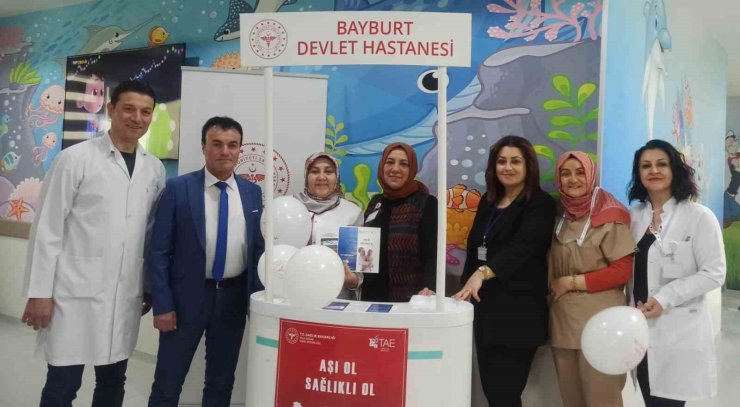 Bayburt’ta vatandaşlar aşı hakkında bilgilendirildi