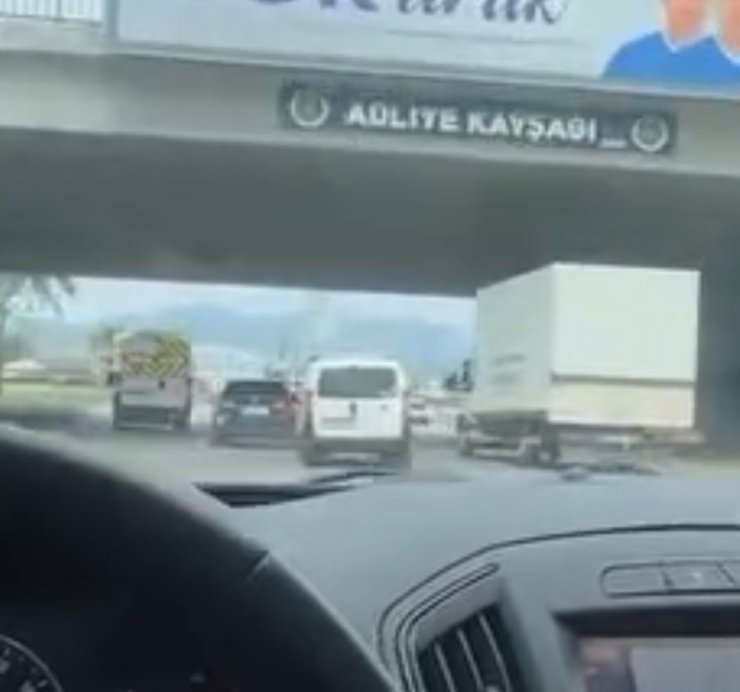 Bursa’da ölümüne makas kamerada...