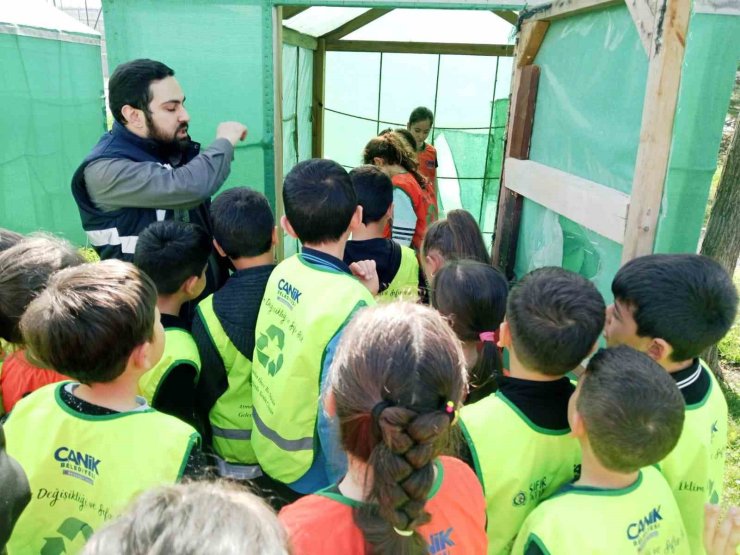 Canik’te doğaya saygılı nesiller yetişiyor