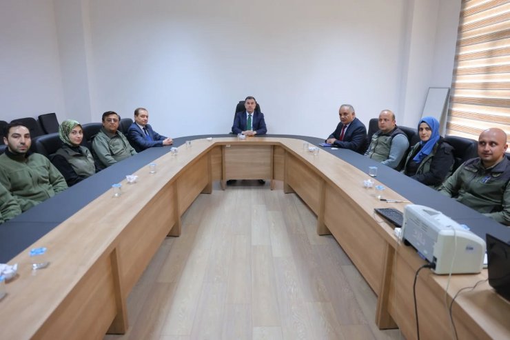 Bayburt’ta Doğa Koruma ve Milli Parklar ve Orman işletme Müdürlüğünün çalışmaları değerlendirildi