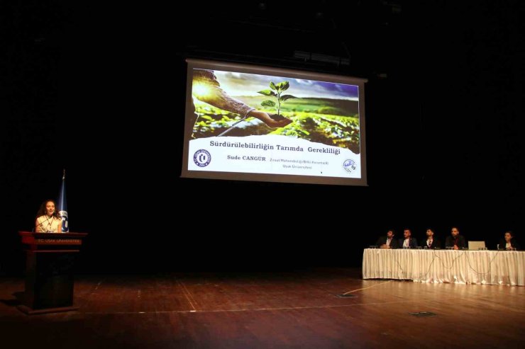 Uşak Üniversitesi’nde Ege Bölgesi 1. İklim Değişikliği ve Sürdürülebilir Tarım Paneli düzenlendi