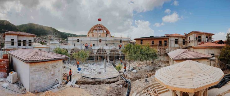 Başkan Altay: "Hatay’da Anadolu’nun ilk camisinde çalışmaları kısa sürede tamamlayacağız"