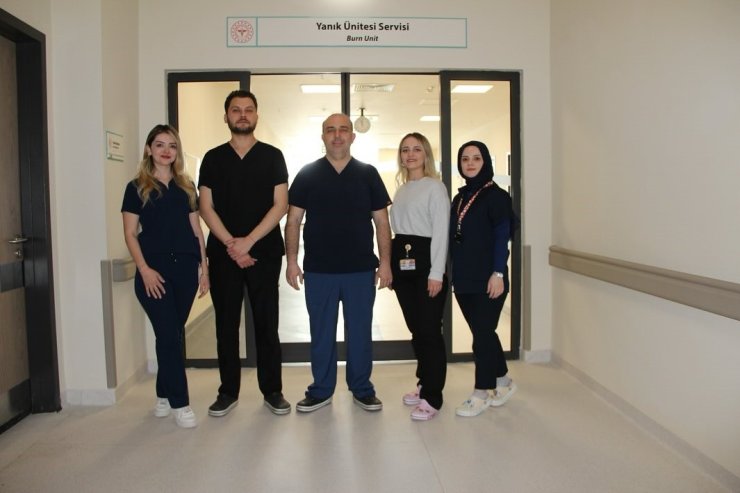 Kütahya Şehir Hastanesi’nde Yanık Ünitesi hasta kabulüne başladı