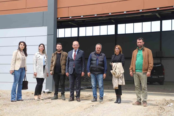 Başkan Akın’dan Selvilitepe Spor Kompleksi’nde inceleme