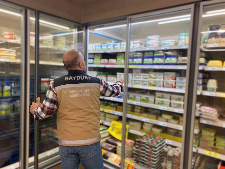 Bayburt’ta gıda denetimleri devam ediyor