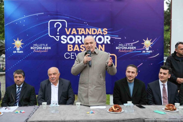 Başkan Özlü: "5 yılın sonunda 100 projemizi yapmış olacağız"