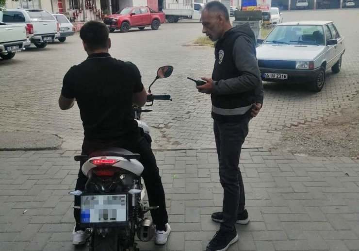 Manisa’da 257 motosiklet sürücüsüne ceza kesildi