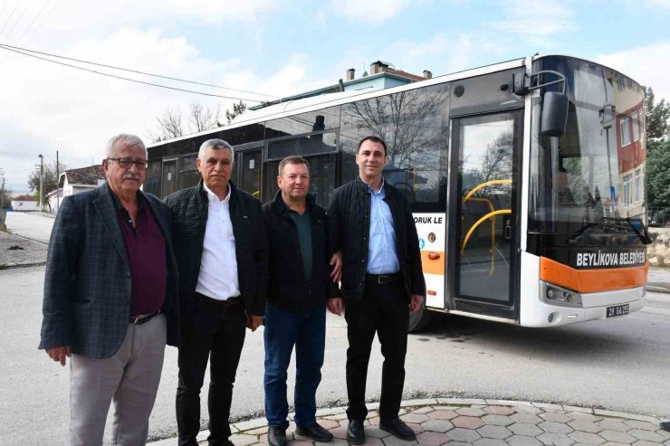 Beylikova Belediyesi Cuma Pazarı için ücretsiz servis başlattı