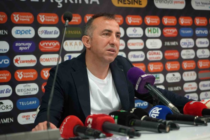 Recep Uçar: "Kendi kendimizi cezalandırdığımız bir maç oldu"