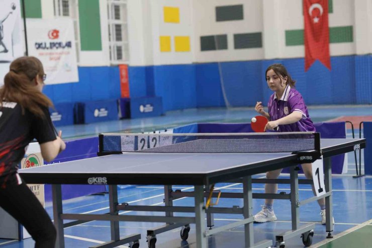 Yurtlig masa tenisi grup şampiyonası yarışmaları tamamlandı