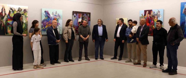 Ferahoğlu, SANKO Sanat Galerisi’nde resim sergisi açtı