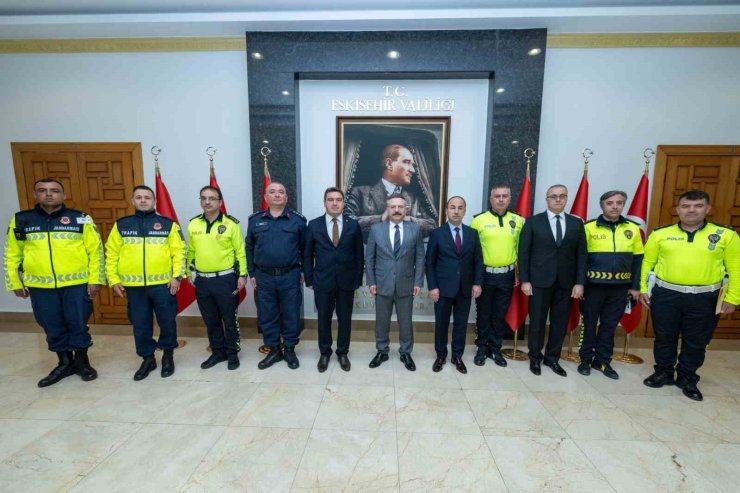 Trafik personeline başarı belgesi verildi