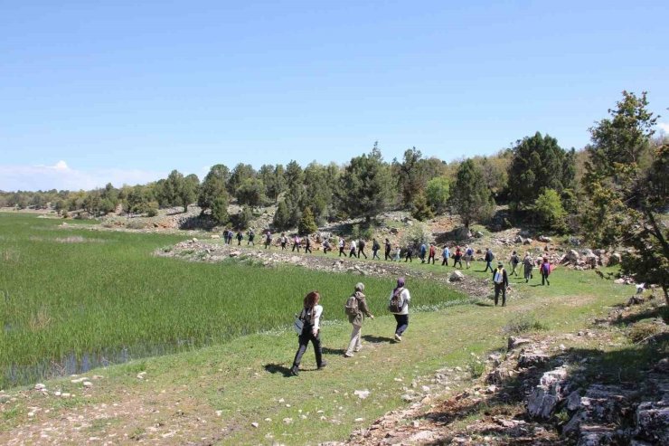 Üniversite öğrencileri, Beyşehir’in botanik hazinelerini keşfetti