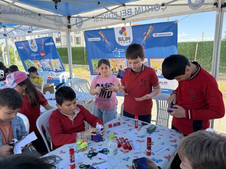 "Bilim Çorum" Dodurga’da öğrencilerle buluştu