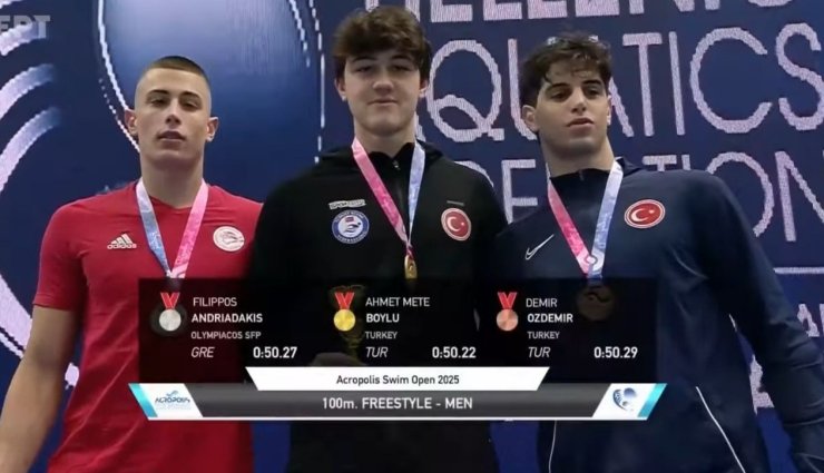 En iyi derecesini yüzdü, tarihe geçti