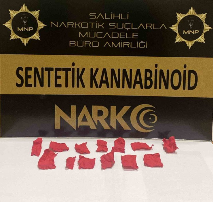 Salihli polisinden zehir tacirlerine darbe
