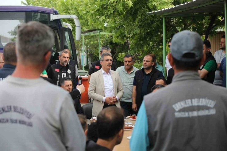 Başkan Şenol Dinç: "Biz büyük bir aileyiz"