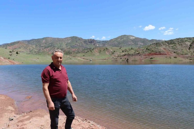 Sulama göletinde tehlike sinyali