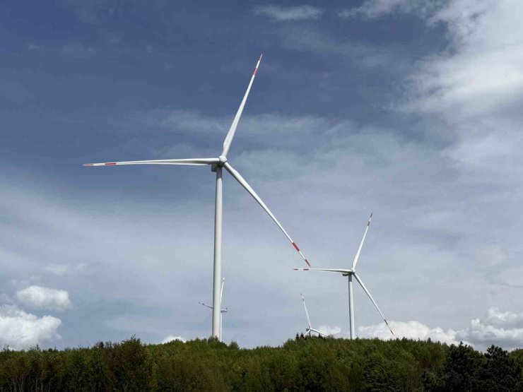 Cumhurbaşkanı Erdoğan startı verdi, Sakarya’daki rüzgar türbinleri dönmeye başladı