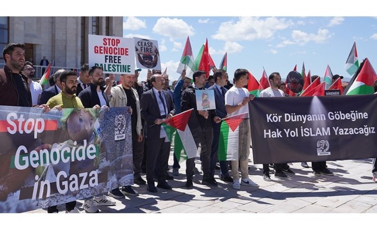 ETÜ, Gazze ve Doğu Türkistan için yürüdü