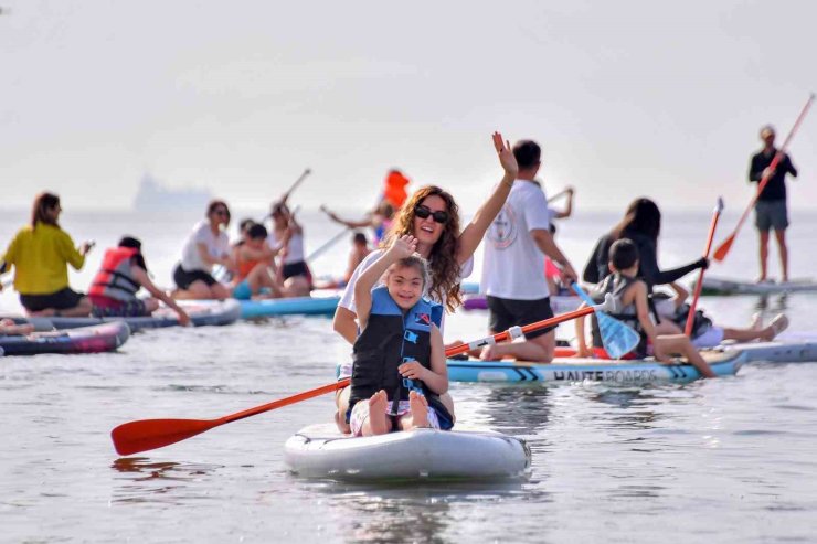 Özel çocukların deniz keyfi