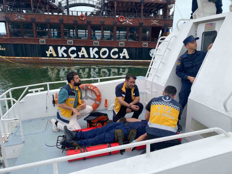 Tıbbi tahliye eğitimi düzenlendi