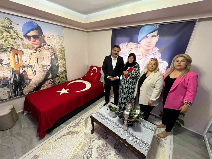 Anneler Günü’nde şehit annelerine anlamlı ziyaret