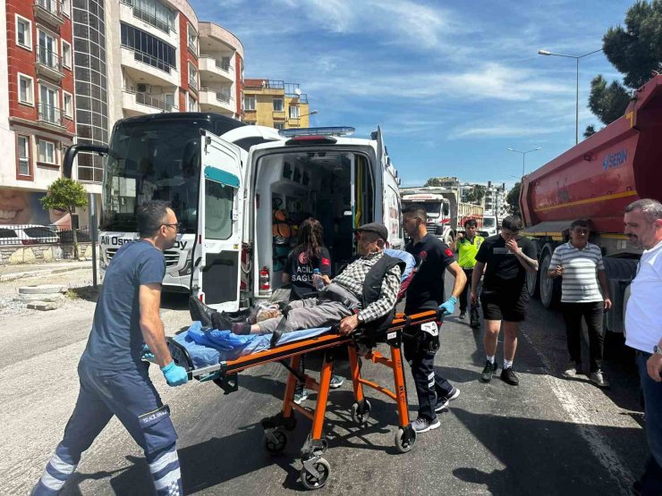 Milas’ta tır kazası: 1 yaralı