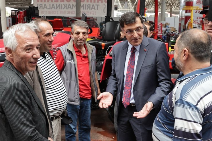 Başkan Eyüp Kahveci: "Üreticimizin her zaman yanındayız"