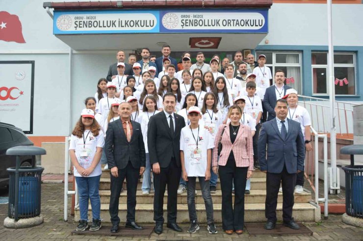 Ordu’da öğrencilerden ’geçmişten geleceğe’ bilim şenliği