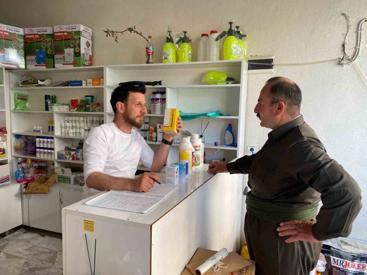 Derecik’te şap hastalığına karşı sıkı önlemler