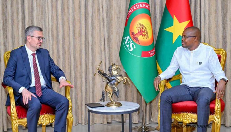 Dışişleri Bakan Yardımcısı Duran, Burkina Faso Dışişleri Bakanı Traore ile görüştü