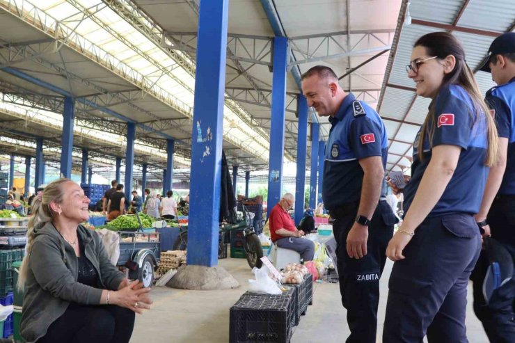 Nazilli Belediyesi’nden pazaryerlerinde düzen ve güvenlik adımı