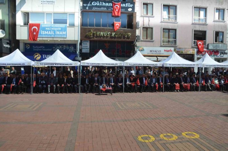 Çaycuma’da 19 Mayıs coşkusu