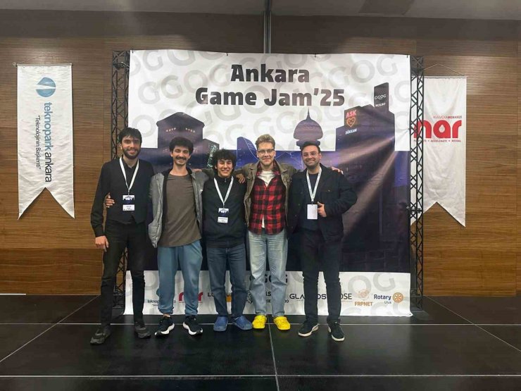 MSKÜ öğrencilerine Ankara Game Jam’de ‘En İyi Hikaye" ödülü