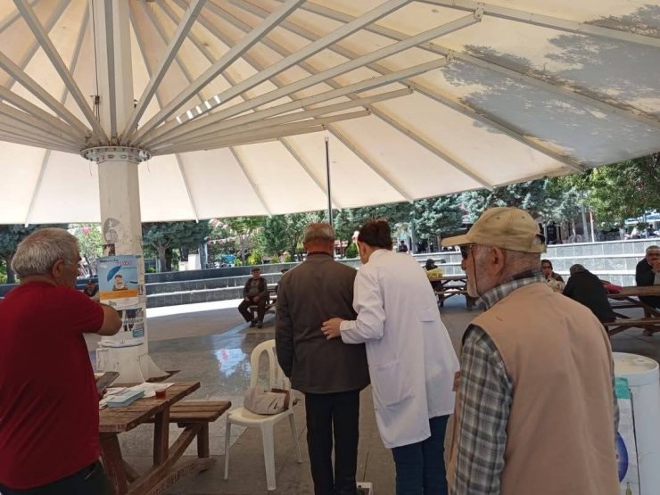 Beypazarı’nda "İdeal Kilonu Öğren, Sağlıklı Yaşa" kampanyasına yoğun katılım