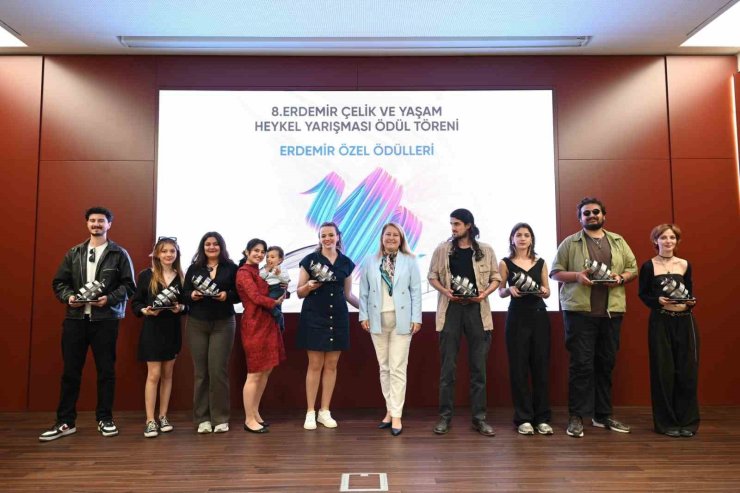 Erdemir Çelik ve Yaşam Heykel Yarışması’nda ödüller sahiplerini buldu